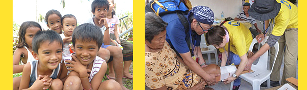 2013フィリピン台風ハイエン被災者医療支援